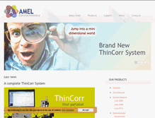 Tablet Screenshot of amelchem.com